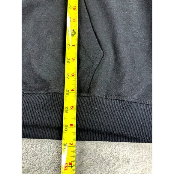 Realtree Fleece Hoodie Camouflage Flag Mens XXL Black Pullover Kangaroo Pocket - Picture 6 of 8